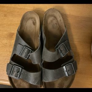 Mens size 43 leather Birkenstocks